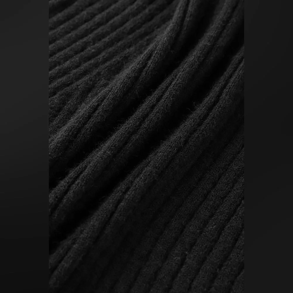 Cupshe x JoJo Midnight Mockneck Mini Sweater Dress - Picture 7 of 9